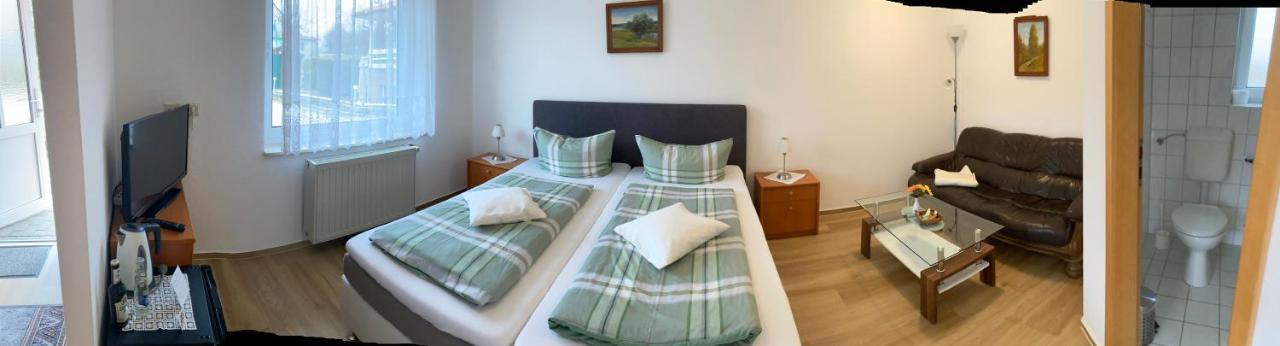 Hotel Am Schlosspark Mallin Værelse billede